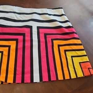 Worthington Black and White Mini Pencil Skirt Casual